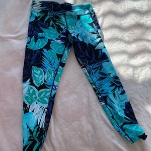 Calvin Klein tropical 7/8 tights Large